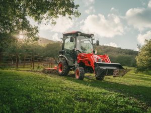 Kioti CX Series CX2510 HST (CAB) Sub Compact Tractor with Loader - CX2510HCB