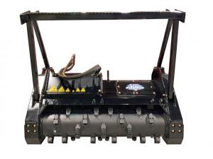 Blue Diamond Attachments - 60” Skid Steer Drum Mulcher with Carbide Teeth
