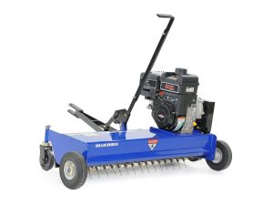 Bluebird Turf 38 in. Towable Power Rake - Briggs